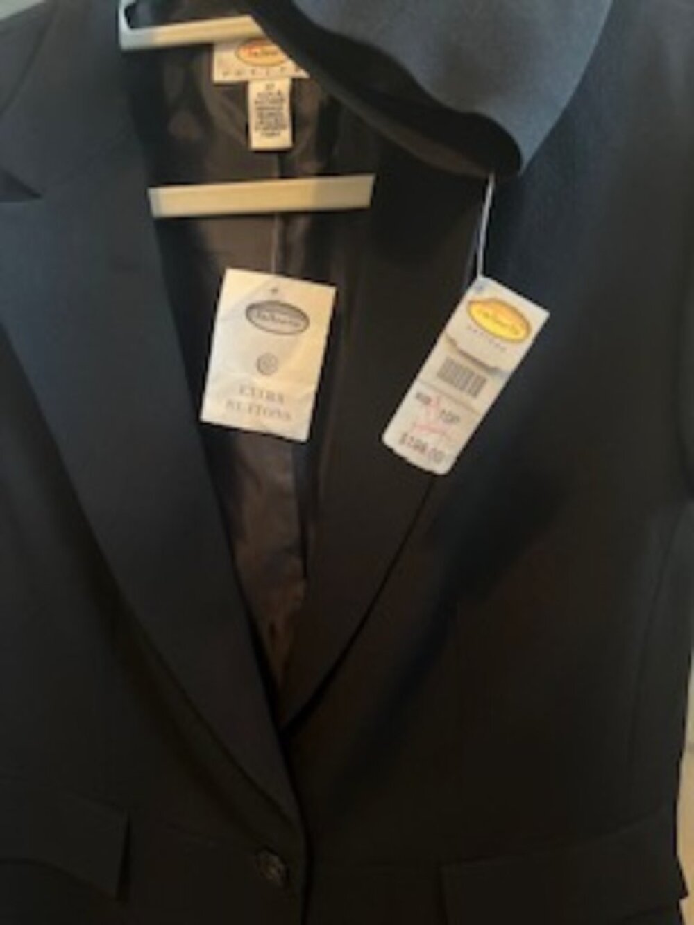 NWT Talbots Petites Black Blazer/Jacket